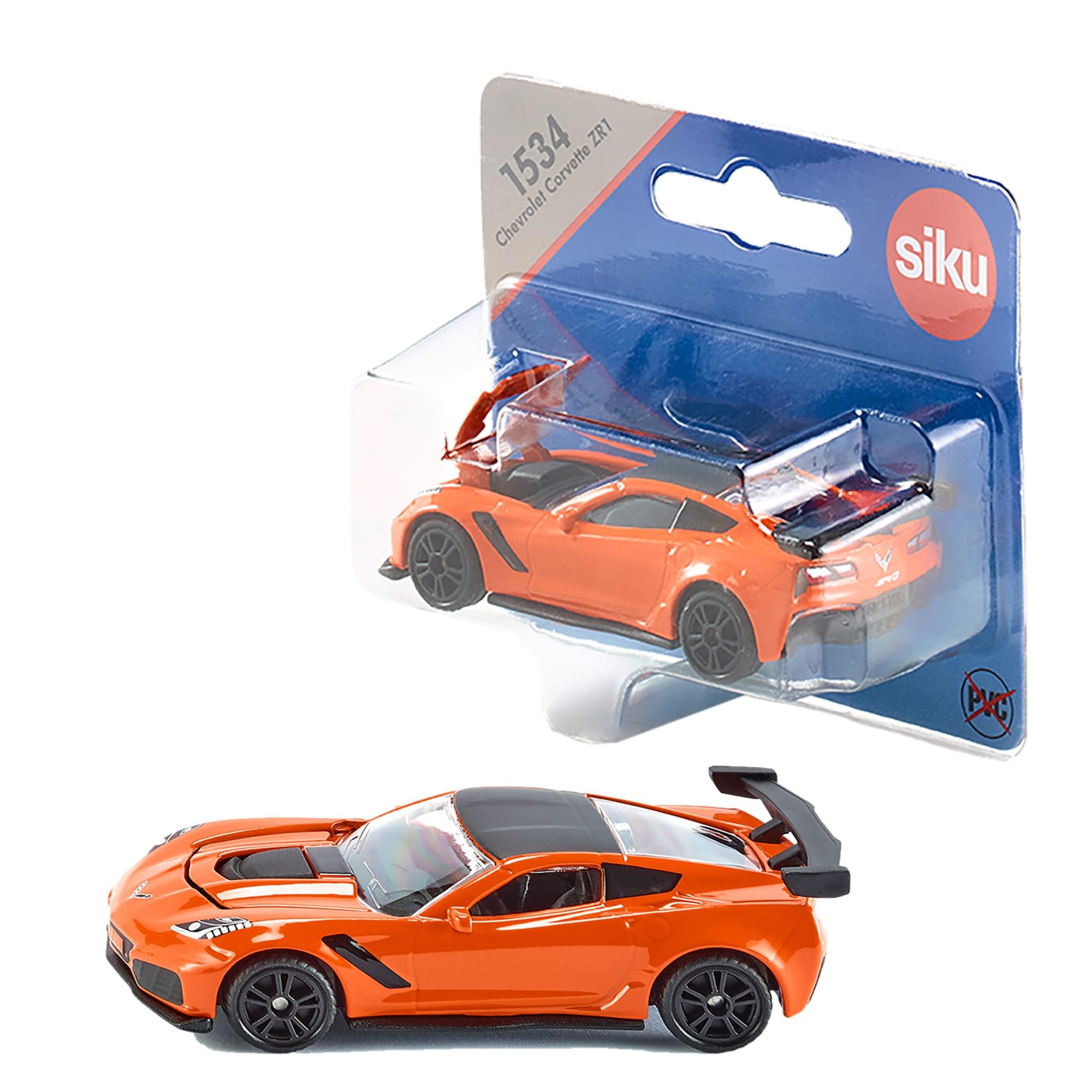 

SIKU Chevrolet Corvette ZR1 Примерно от 3 лет SK1534 оранжевый