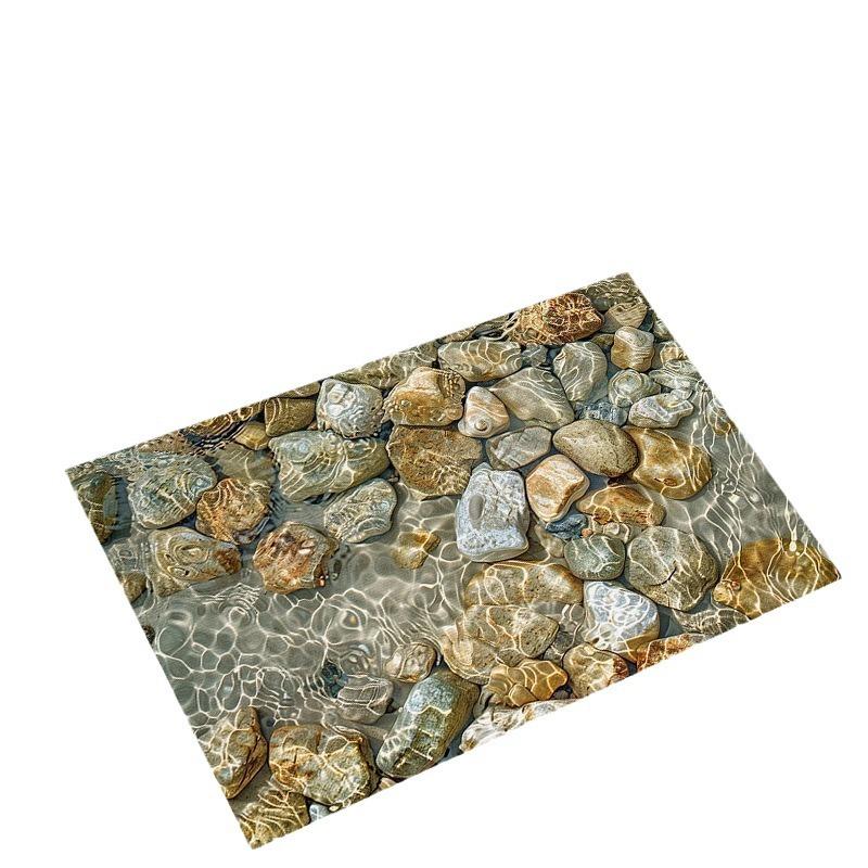 Bathroom Door Bathroom Non-slip Mat Toilet Fall Mat Soft Diatom Mud Absorbent Quick Drying Mat