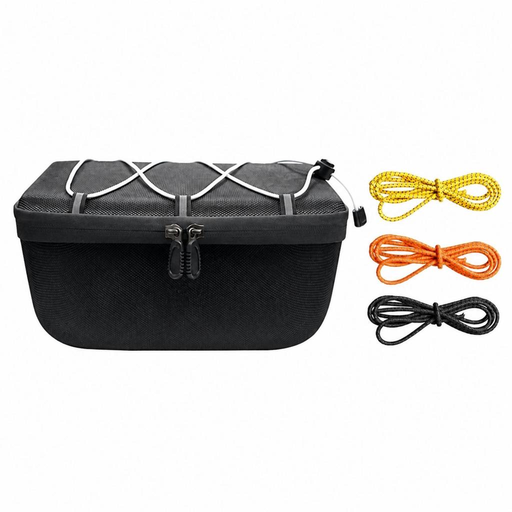 EVA Cycle Bag with Inner Liner 1.9 L Capacity Cycling Pouch Scratch-Resistant