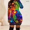 Womens Plus Size Long Sleeve Bodycon Midi Dress Slim Fit Soft Casual Party Evening Dress