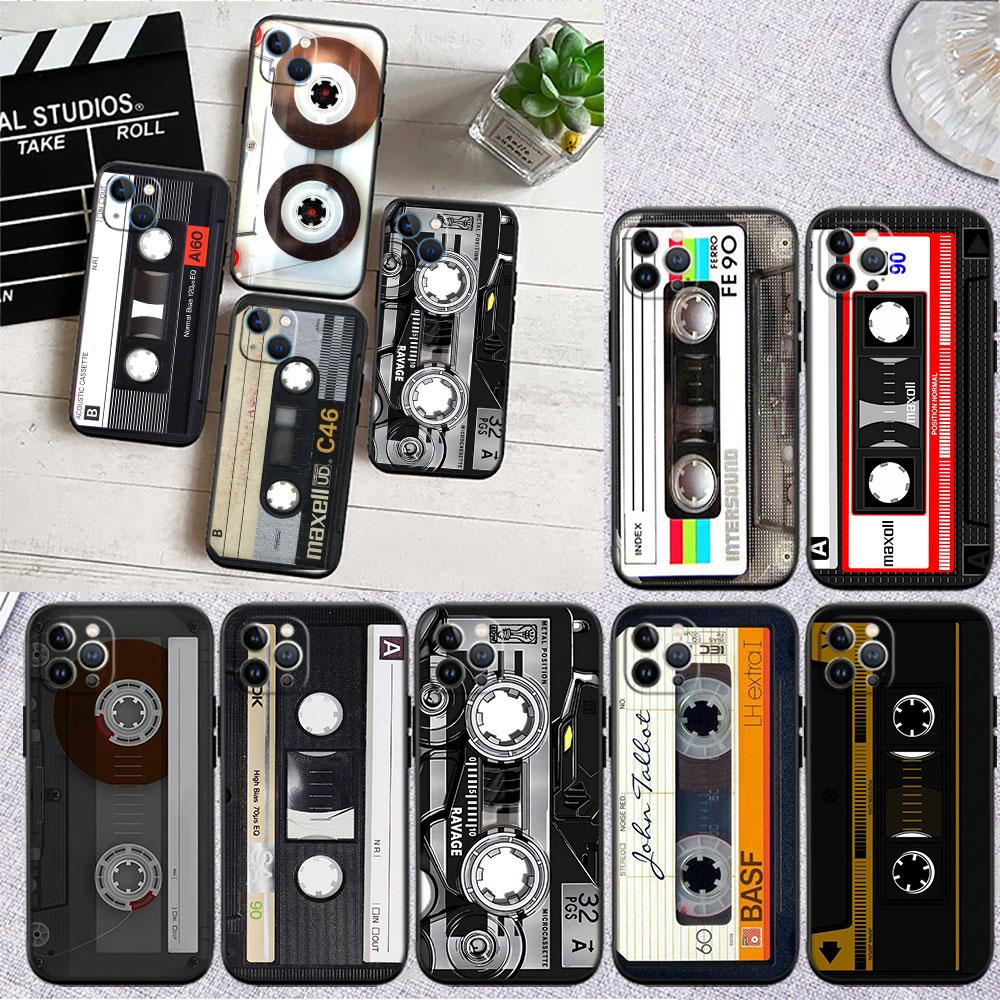 PP17 Cassette Vintage Tape Case for Motorola Edge 60 60s 70 G86 G56 G54 E14 G04S G45 G54 G64 S30 S50 X30 X40 X50 Ultra Pro Power