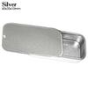 1Pcs Push Tin Plate Mini Metal Storage Box Travel Small Finishing Box Dust-proof Rectangular Candy Packaging Iron Box Pill Cases