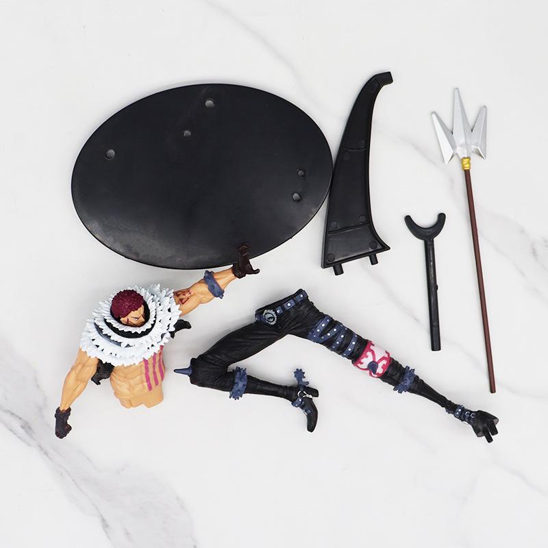 15cm One Piece Anime Character Katakuri Doll PVC Model Doll Collection Toy Gift for Children