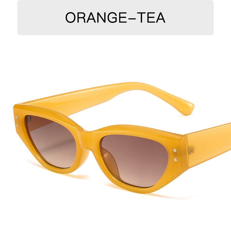 Fashion Cat Eye Sunglasses With Uv400 Protection For Stylish Outdoor Wear