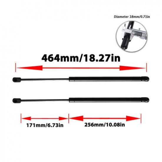 2Pcs Rear Hatch Tailgate Lift Support Gas Struts For 2008-2013 HYUNDAi i10