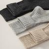 Double Needle Vintage Color Wool Socks Season Socks Men'S Medium Socks Thickened Warm And Sweat-Absorbing Men'S Stack Socks