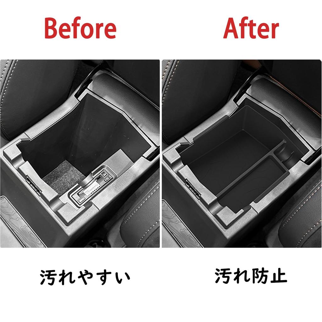 Fucaten Car Console Console Drink Holder Door Interior Parts Storage for Subaru New Forester 2025 Box, Tray, Cover, Box, (Armrest Box) SL5/SLG (April