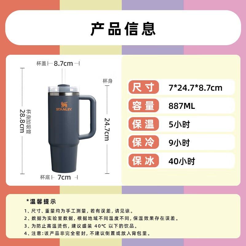 

STANLEY Insulated Stainless Steel Jumbo Straw Tumbler