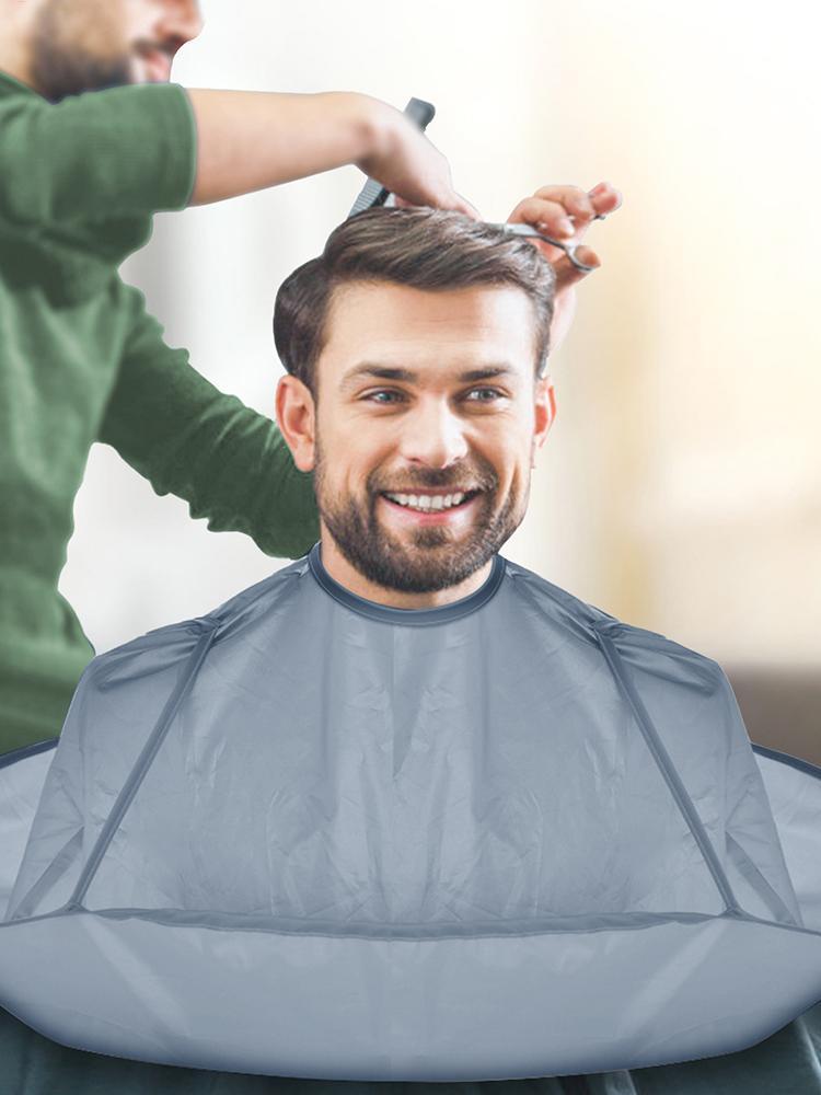 60cm Hair Cape for Haircuts Styling Umbrella Cape For Adults Practical Barber Accessories To Keep Hair Off Clothes And Floor