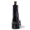 Jadon Thick-bottomed Hole Fleece Martin Boots Side Zipper British Short Boots Muffin Bottom Boots Cotton Shoes