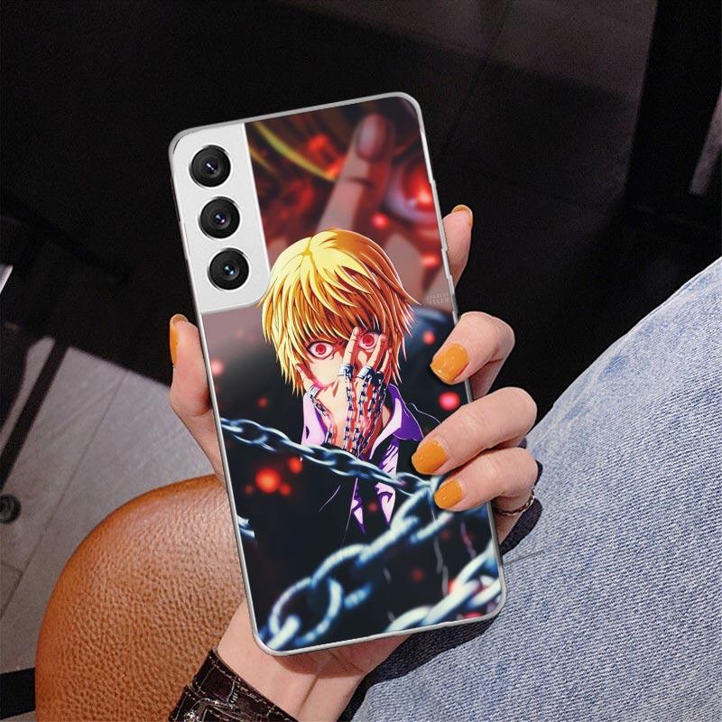Hunter X Kurapika Phone Case For Samsung Galaxy S24 S25 Edge S26 Ultra S23 S22 S21 Plus S20 FE + Personalized Print Cover Galaxy