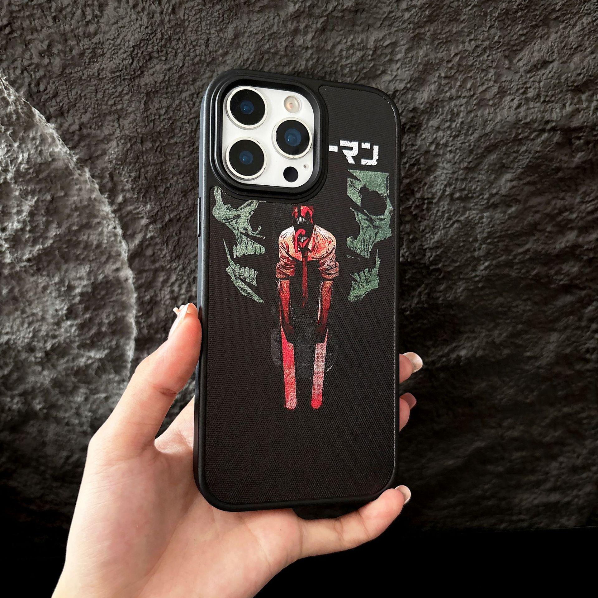 Chainsaw Man iPhone 17 Compatible Case - Matte, Anti-Drop, Personalized Skin Feel iPhone 15