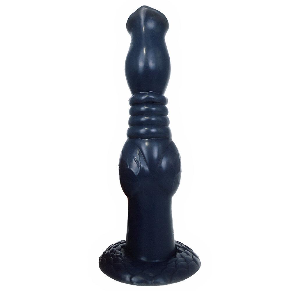 Alien Shape Dildo for Women - Soft Realistic Suction Cup Masturbator, Thrusting Sex Toy with Anal Plug for Adults
