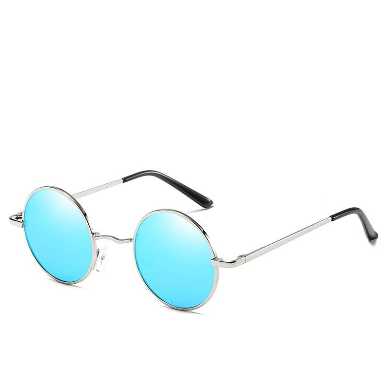 Fashionable Polarized Sunglasses, Fashionable Prince Glasses, Anti-UV Sunglasses, Round Glasses