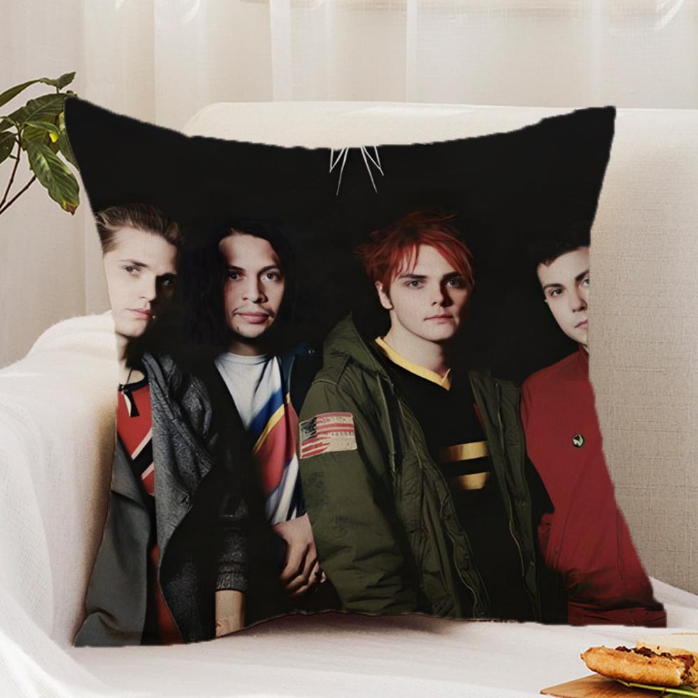 My C-Chemical R-Romance Cushion Cover Premium Comfort Reversible Pillow Cover - Dual - Use Design for Home & Car