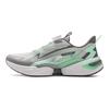 Li Ning Detská séria Športový životný štýl Pohodlné tlmenie nárazov Priedušná podpora Nízke ležérne topánky Detské tenisky Chuan-Stone-Grey YKCV046-5