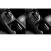 Real Carbon Fiber Car Accessories Gear Shift Strip Decorative Cover Soft Sticker For Kia Sportage 2011 2012 2013 2014 2015 2016