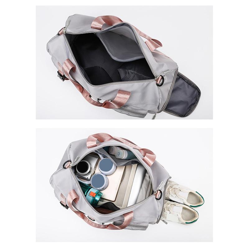 Gym Bag for Women with Shoe Compartment Durable Yoga Large Handbag Carry On Travel Bag Weekender Overnight  Sports Fitness Bags