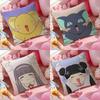Anime CCardcaptor Sakura Cartoon Pillow Case Pattern Printed Pillowcase for Living Room Sofa Cushion Cover Bedroom Decor