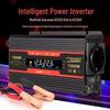 CARMAER 500W/2000W Modified Sine Wave Car Inverter, 12V/24V To 220V, 60HZ, European Standard