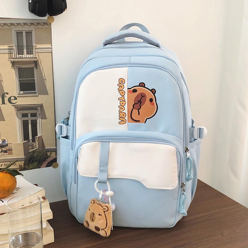 Middle School Schoolbag Women's Large Capacity Lightweight Backpack