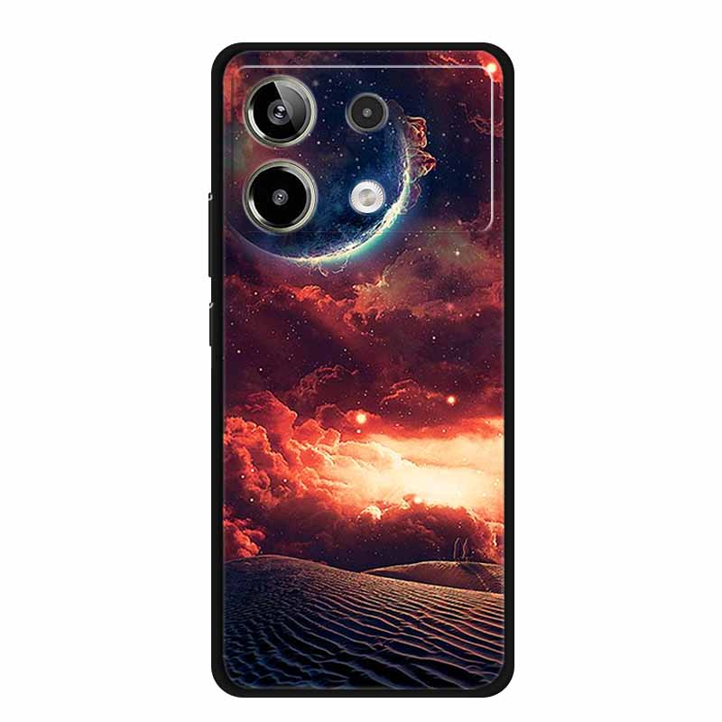 For Redmi Note 13R Pro Case Animals Soft Silicone TPU Phone Cases Back Cover For Xiaomi Redmi Note13R Pro Wolf Protector fundas