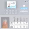 100Pcs/Box Matte Fake Nails No Polishing Press On False Nails Medium Short Design High Matt Soft Gel Nail Tips For Extension