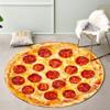 Sausage Pizza Print Living Room Carpet Children Rug Kids Room Decoration Large Carpet Home Hallway Floor Rug Bedroom Bedside Mat