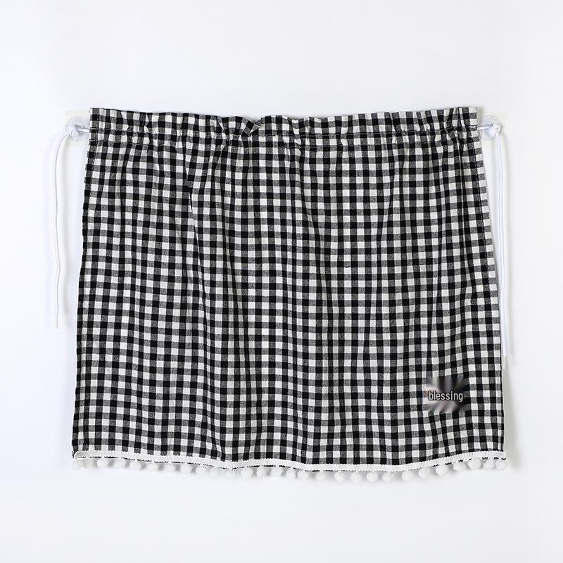 Little Bear Cartoon Cotton Car Sun Shade Curtain: Universal Heat Insulation and Sun Protection for Summer