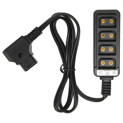 Napájecí rozbočovač D-Tap samec na 4portový D-Tap samice, napájecí adaptér D-Tap pro Anton a Sony V