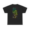 Kristallschädel Unisex Schweres Baumwoll-T-Shirt, Grafik-T-Shirt, Kunst-T-Shirt