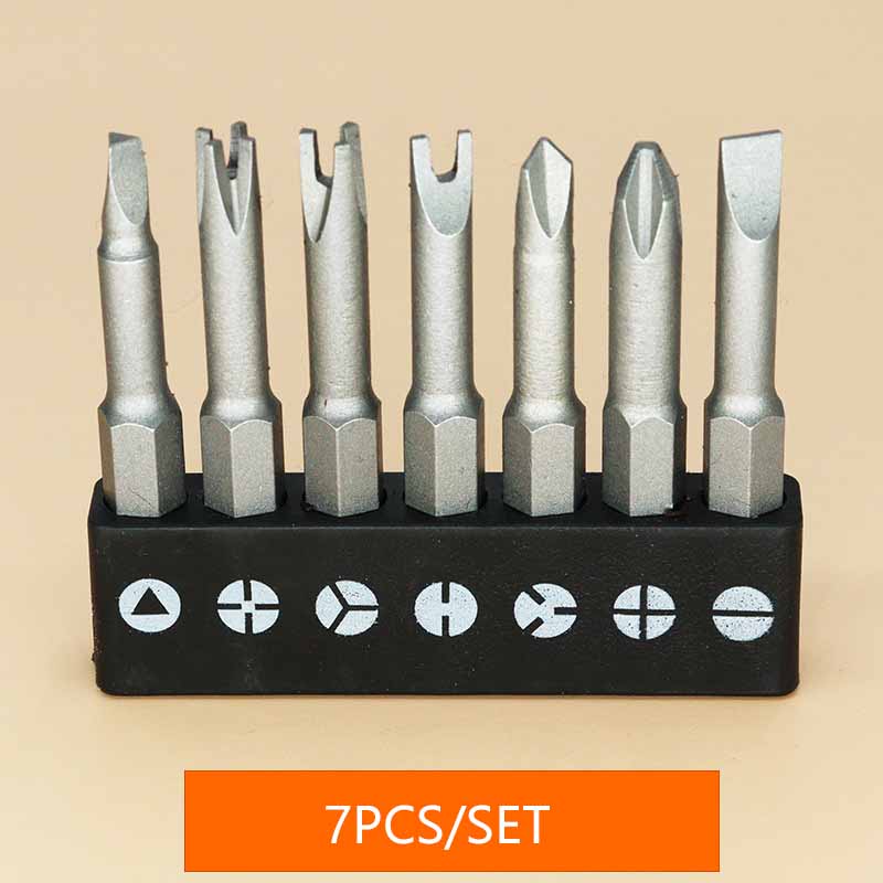 5/7/13pcs Special-shaped Screwdriver Bits Set U/Y/Triangle Shape for Electronics Appliances Socket Repair Torx Screw Removal Tools
