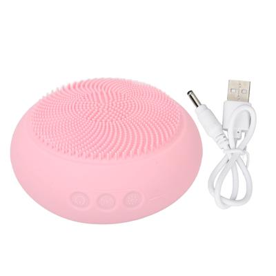 2 In 1 Electric Facial Cleansing Brush Heating Mask Absorption Waterproof Face Cleanser Vibrating