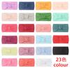 Unisex dětská čelenka s uzlem/Nylonový turban 13-24 měsíců Elastická omyvatelná ekologická pomůcka pro kojence a batolata