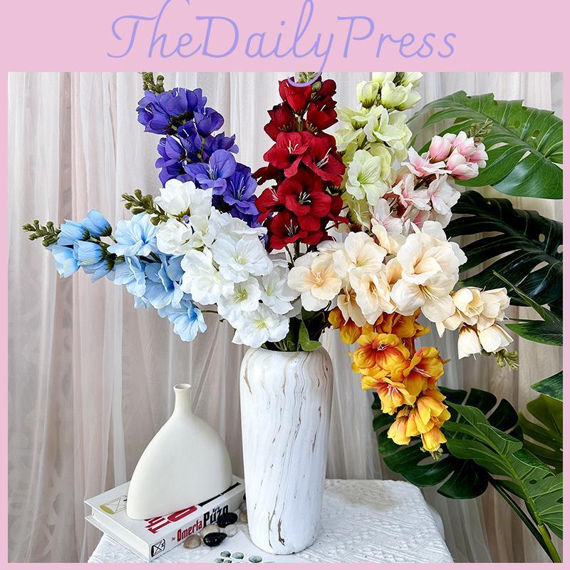 Hyacinth Artificial Flower Wedding Hotel Restaurant Decoration Photography Props