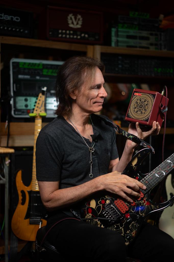 Positive Grid Spark MINI Vai Guitar Amp (Limited Edition) Includes Cable, Compact Design, Dedicated App, Bluetooth Compatible, Steve Vai (Amazon