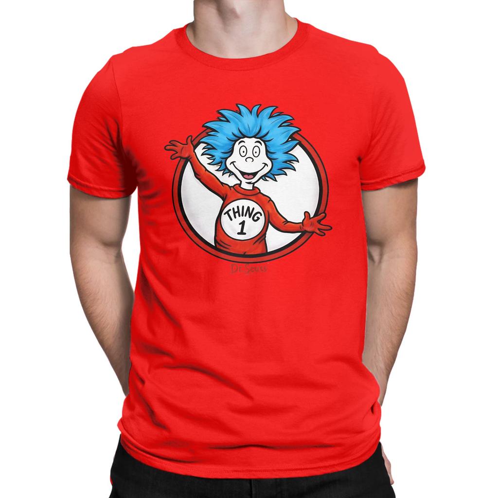 Dr Seuss Thing 1 Thing 2 Buddies Reading Day Merch Unisex T Shirt Cotton Tee Graphic Tshirt Clothing