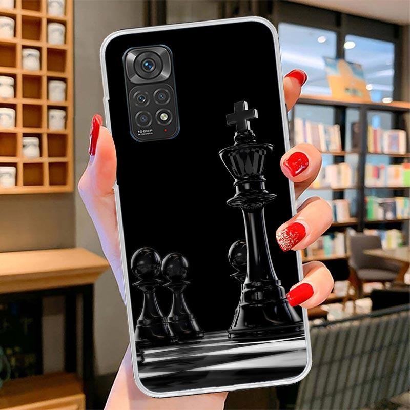 Competitive Chess Game Cover Phone Case For Xiaomi Redmi Note 15 14 13 12 11 10 Pro Plus 14S 12S 11S 11T 11E 10S Soft Fundas She