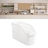 Kitchen Storage Case Wheel Design Sturdy Simple Design Versatile Storage Container Organizer for