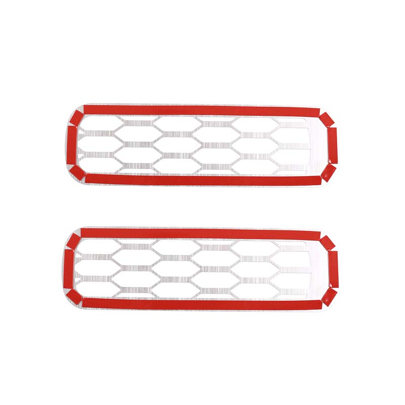 For Land Rover Defender 90 110 130 2020-2025 stainless steel Front fog lamp protective cover Accessories