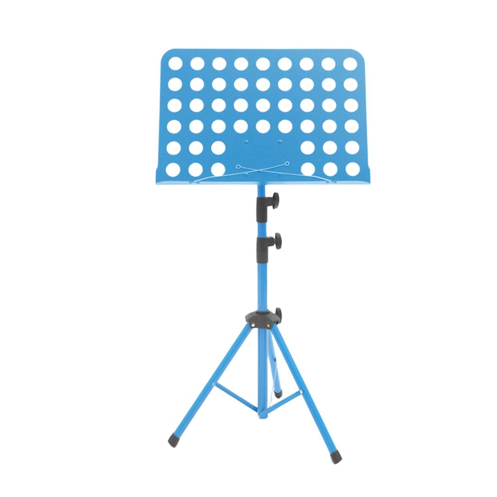 Portable Foldable Music Stand, IRIN One-Button Collapsible Tripod Design for Easy Transport & Storage, Compact Sheet Score Holde