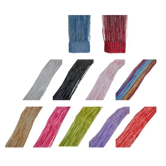 Glitter String Curtain Sparkling Door Fringe Curtain Tinsel Backdrop Privacy Curtain Room Divider Curtain for Doors Closets Windows Walls Party Decor