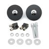 Universal Aluminum Alloy Engine Hood Cover Lock Key Pin Kit Quick Latch Release Engine Bonnets Carbon Fiber Style Latch