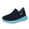 Boys One-pedal Sports Shoes Zichun Single Net Breathable Middle-aged Older Children Girls Lightweight Soft-soled Children's Running Shoes