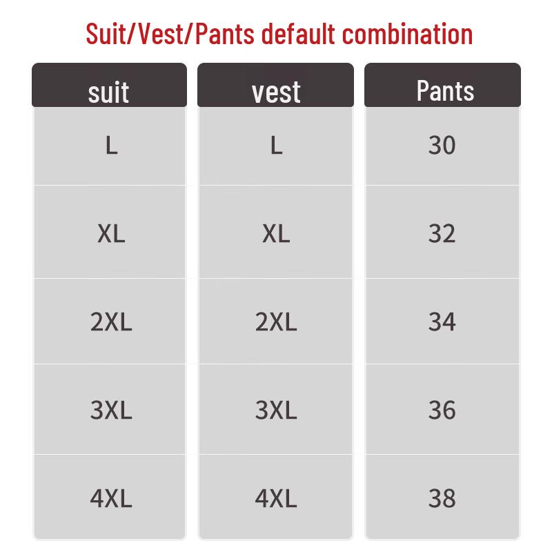 ROMON Men's Chinese Style Formal Suit