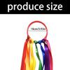 Ribbon Dance Wristbands Gymnastic Ribbons Sparkling Dance Ribbon Streamers Twirling Dancing Ribbons for Artistic Dance
