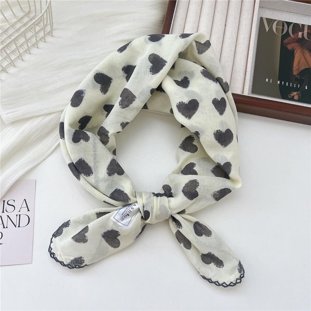 68*68cm Square Scarf Headband Accessories Handkerchief Neckerchief Hairscarf Hairscarf Bandanas