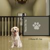 1 Porte de Sécurité Réglable Anti-Saut pour Animaux de Compagnie, Adaptée aux Encadrements de Porte - Facile à Installer Barrière d'Isolation en Maille pour Chien et Chat, Matériau Durable