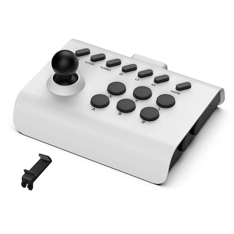 Game Joystick Wired-Bluetooth-compatible/2.4G Connection Arcade Game Console Rocker for