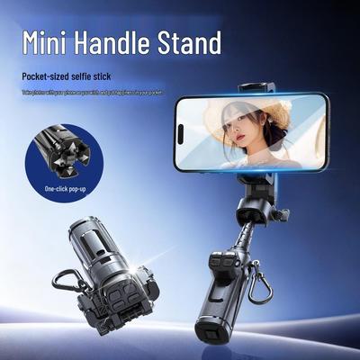 Mini Selfie Stick & Stabilizer with Bluetooth for Live Streaming